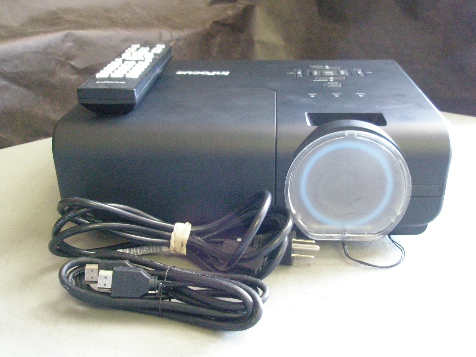 INFOCUS IN3118HD DLP PORTABLE PROJECTOR 3600 LUMENS NEW FACTORY LAMP