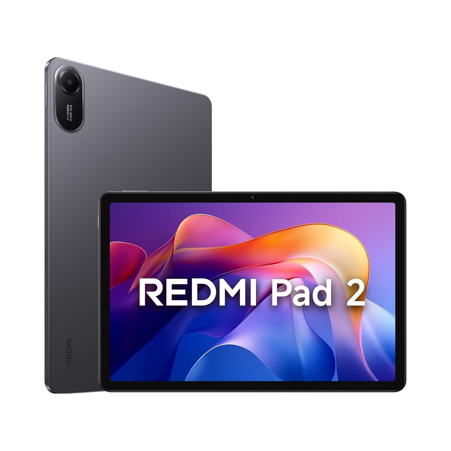 Redmi Pad 2-Tablet-4GB RAM 128GB-HyperOS 2-2.5K Sharp & Clear Display-AI-Enabled