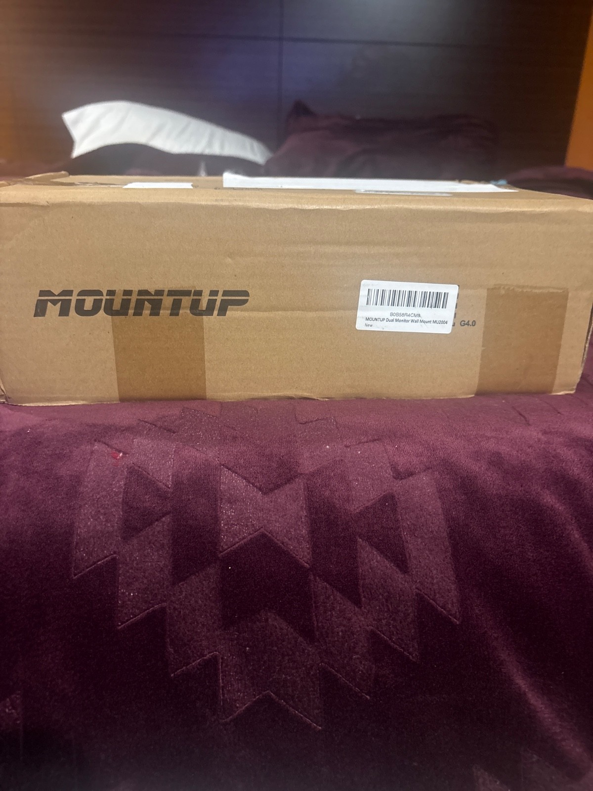 MOUNTUP Dual Monitor Wall Mount for 2 Max 32-inch Computer Screens VESA Mount