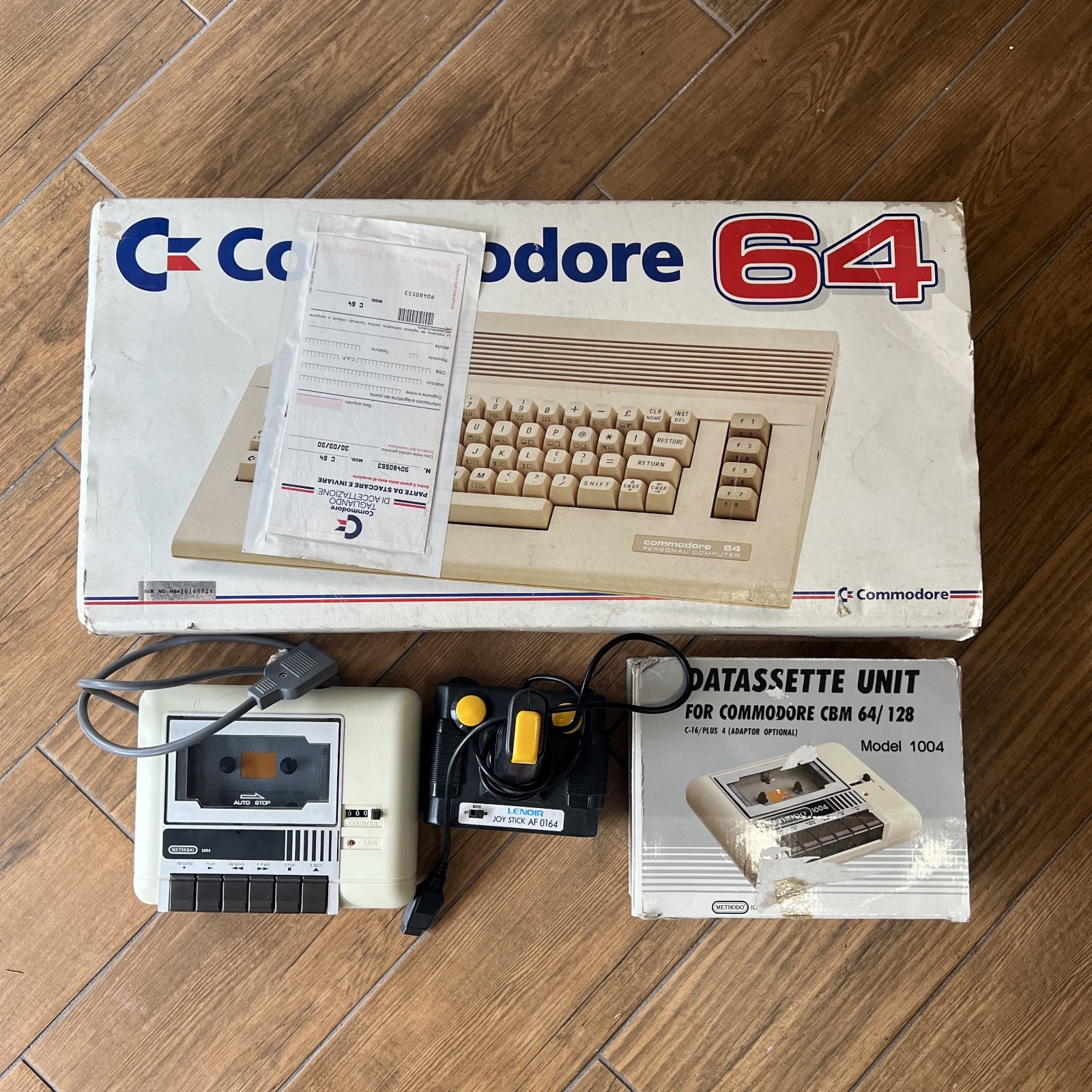 Commodore 64 Micro Computer Manual Boxed Datassette CIB Used TEST