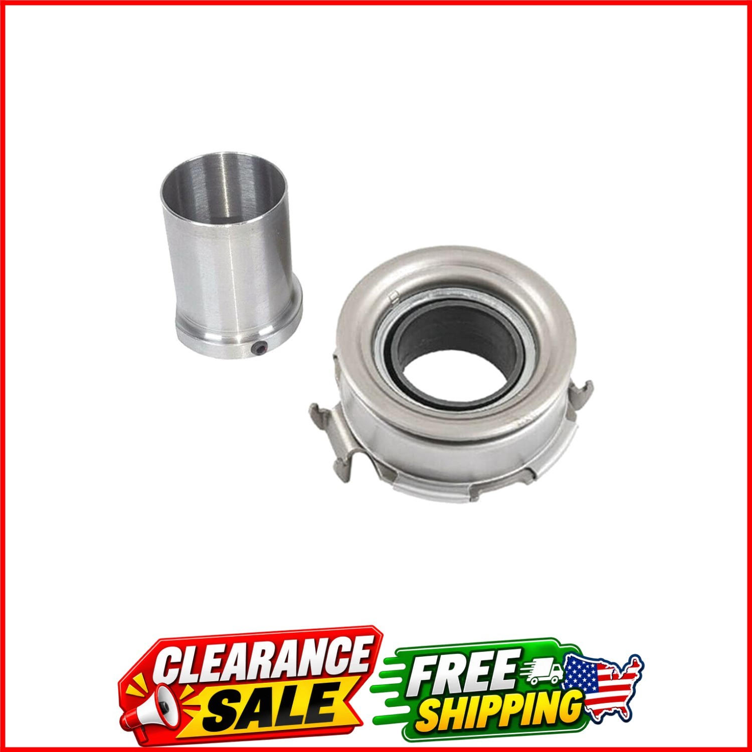 ClutchMaxPRO Clutch Throwout Release Bearing & Repair Sleeve Kit Compatible w...