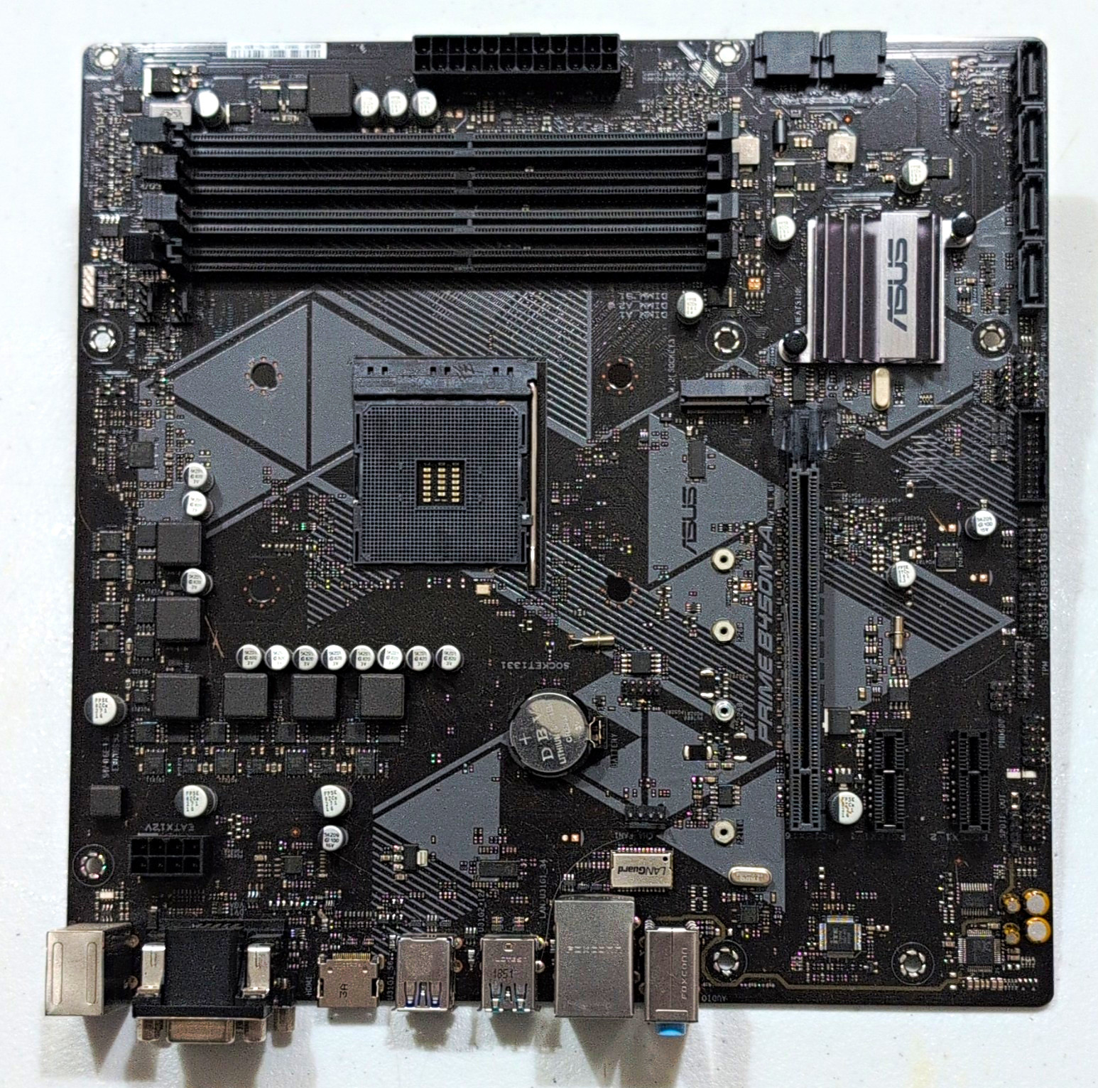 ASUS PRIME B450M-A MicroATX AM4 DDR4 4-DIMM M.2 HDMI/DVI Motherboard