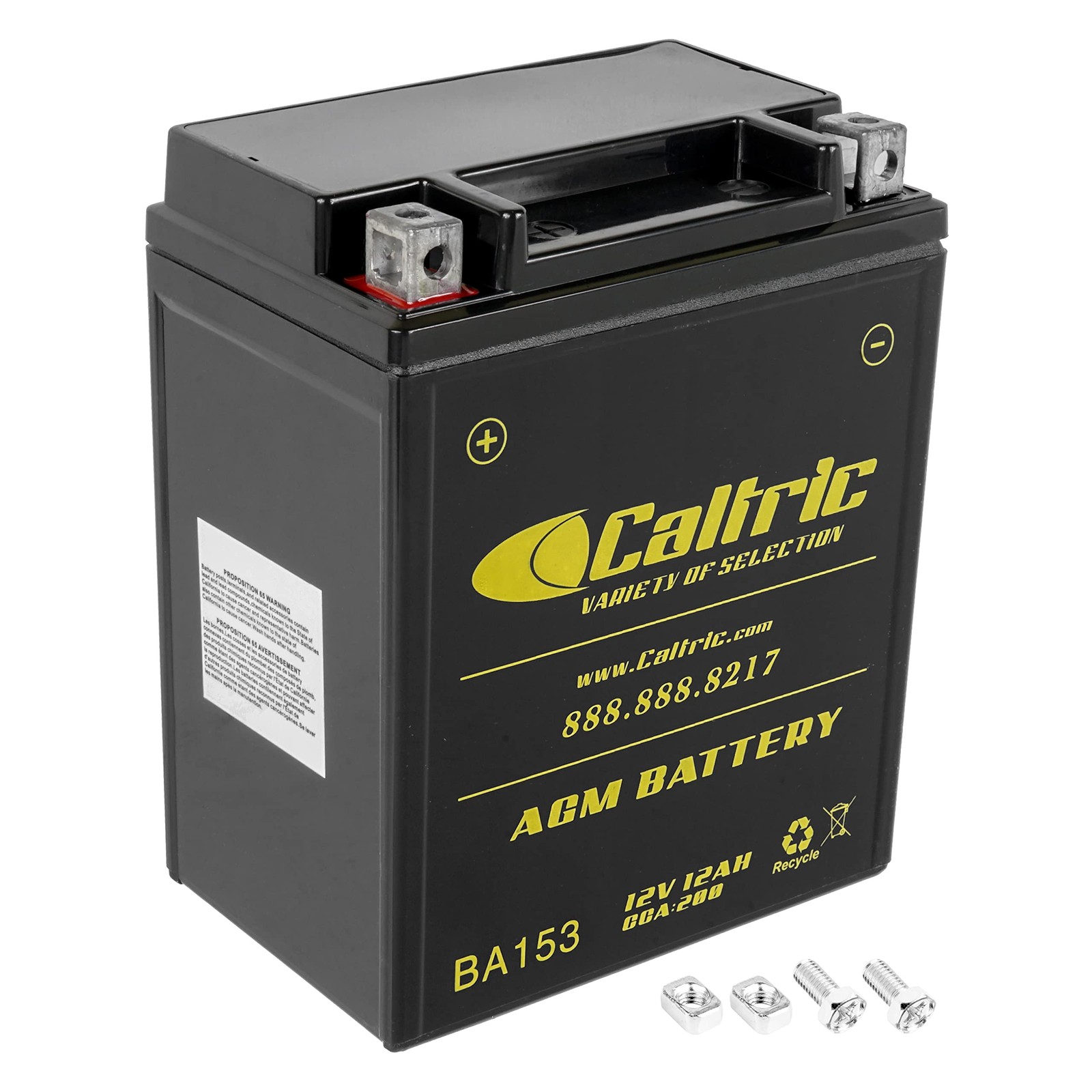 Caltric AGM Battery Compatible with Polars Trail Boss 325 2000 2001 2002