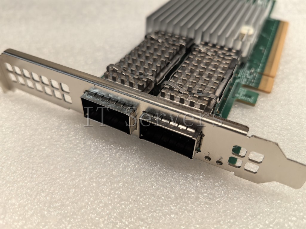 Supermicro AOC-S100GC-i2C Rev 1.02 100GbE 2-Port PCIe 4.0 x16 Low Profile Card