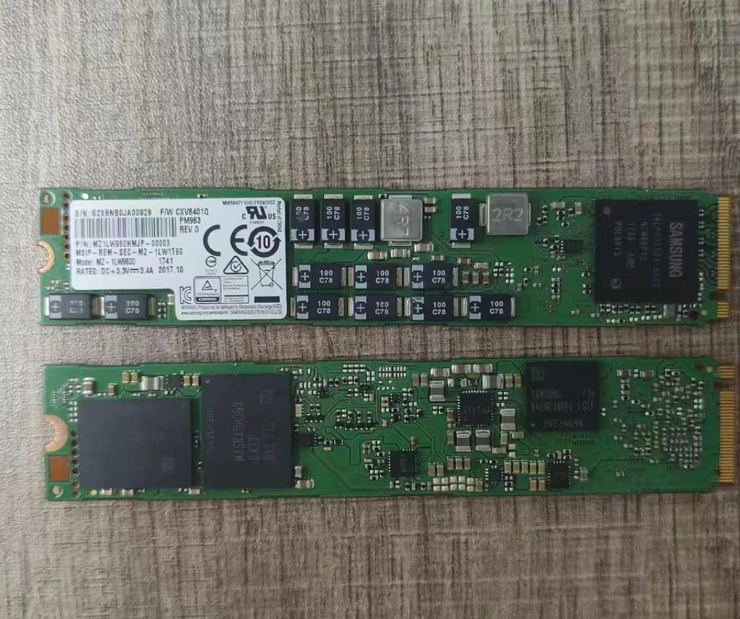 compatible Samsung PM963 960GB PCIe 3.0 x4 NVMe M.2 SSD MZ1LW960HMJP-00003