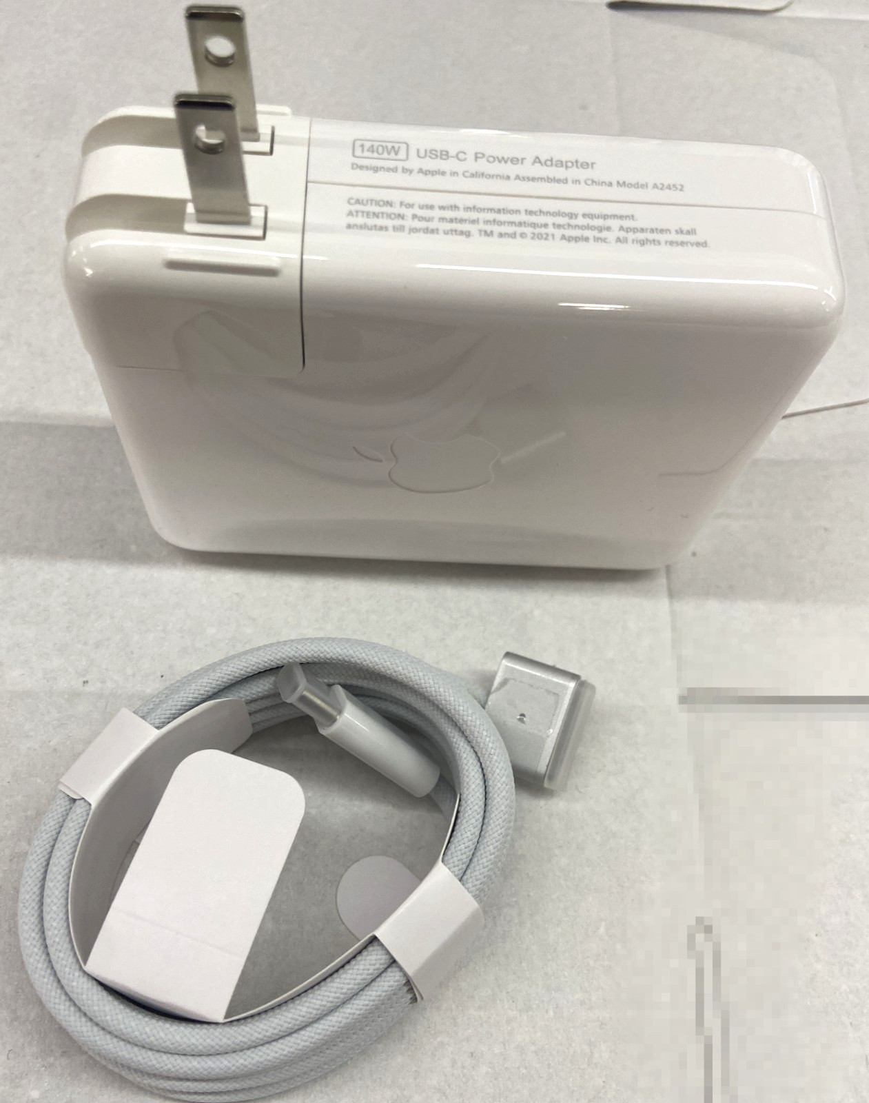 Brand 140W USB-C Adapter charger MacBook Air 15 ''2023/M3,2024/A2442,A2485,A2452
