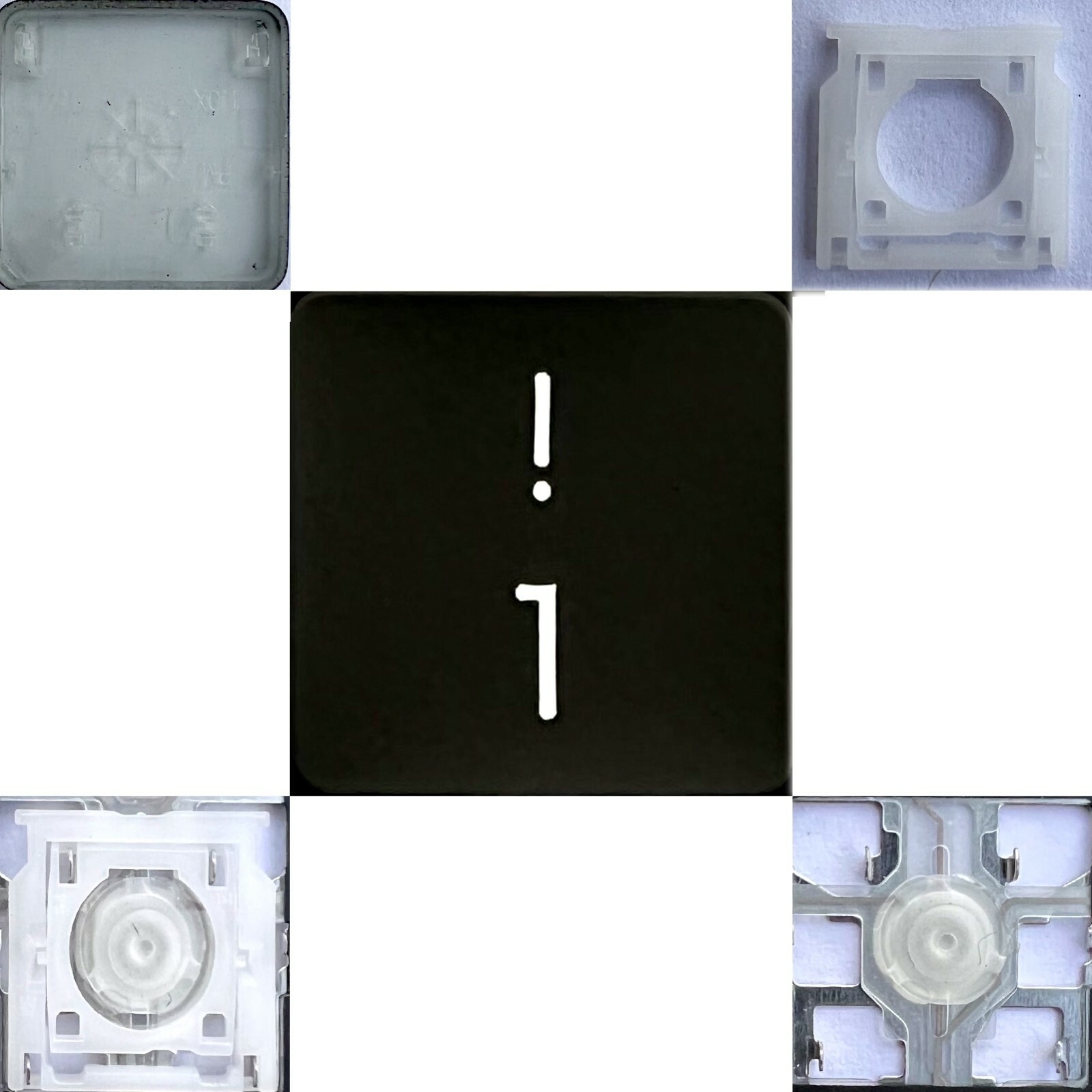 JustKeys Replacement Individual keys For  Macbook air A1369 A1370 A1465 A1466
