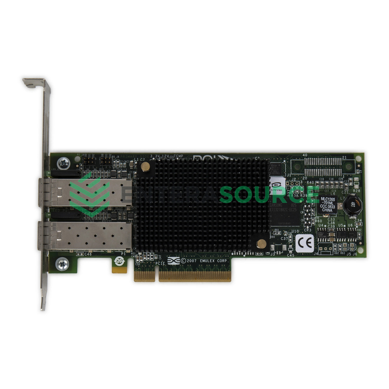 Emulex P002181-01B Dual Port 8GB FC PCI-E HBA