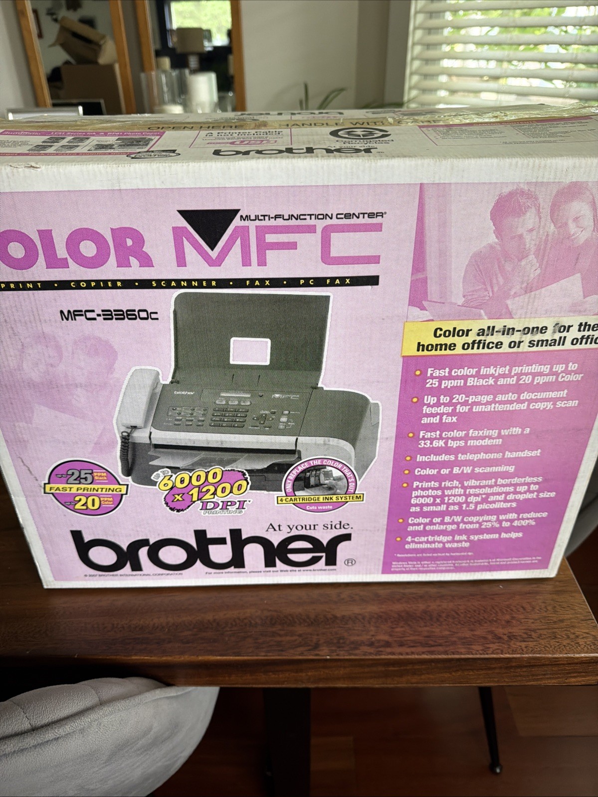 Brother MFC-3360c Printer Copier Scanner PC Fax New In Box