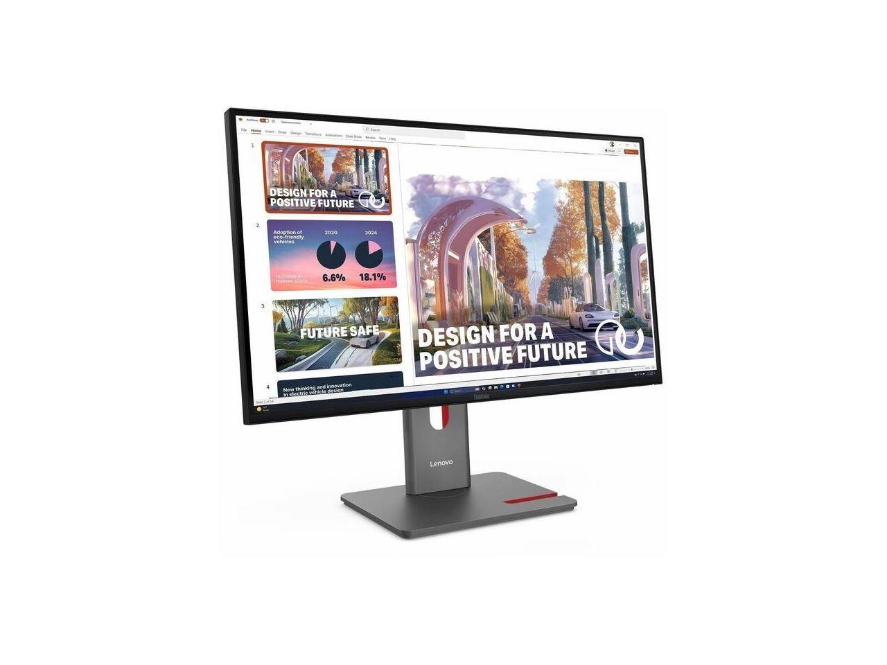 Lenovo ThinkVision P27QD-40 27" WQHD LED Monitor - 16:9 - Raven Black - 2560 x 1