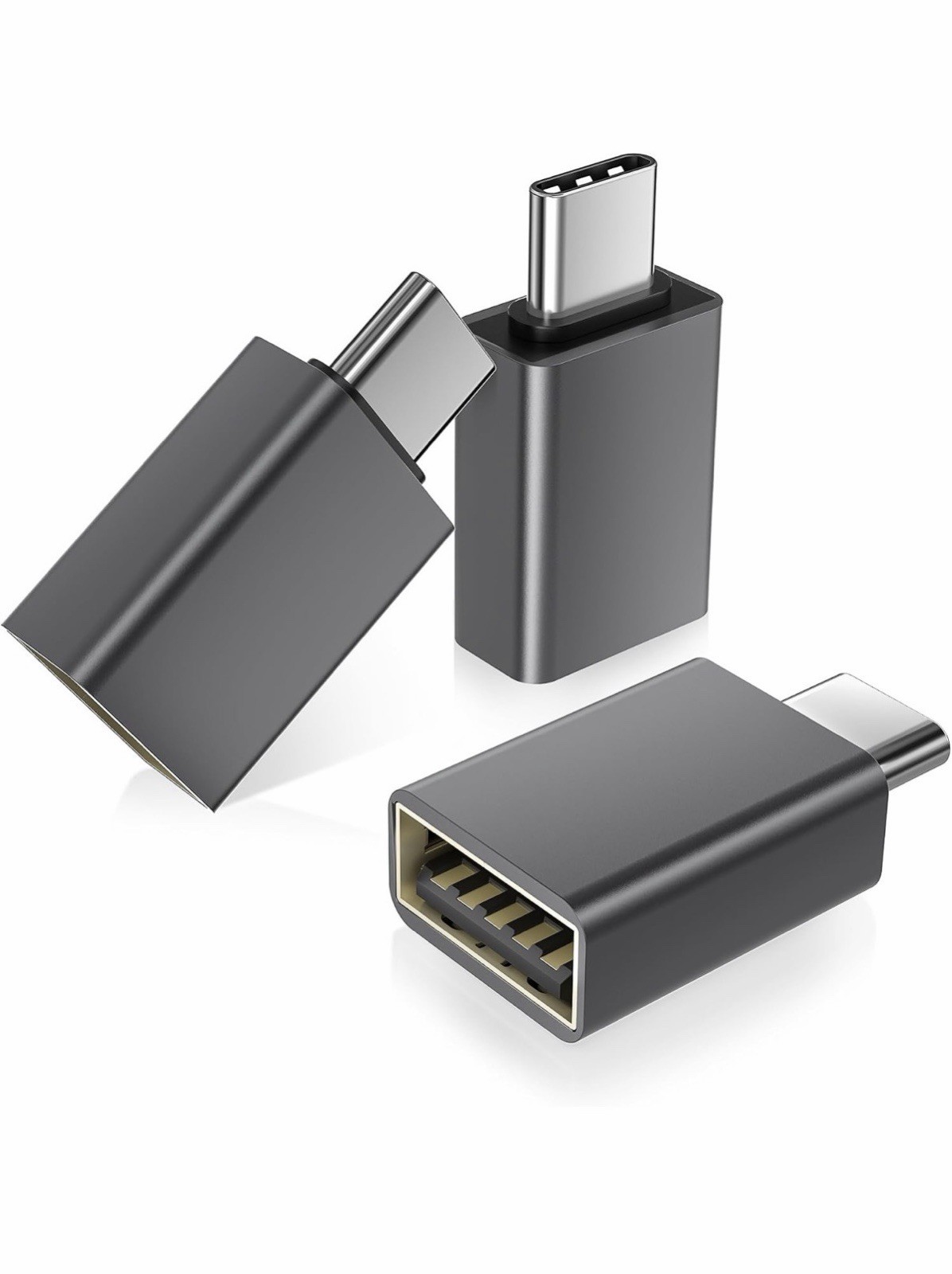 USB C to USB Adapter 3Pack,USBC Male to USB 3.2 Female Converter