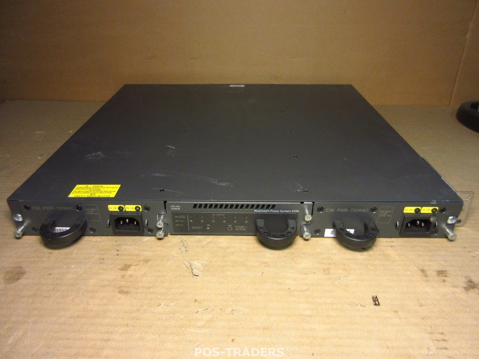 Cisco PWR-RPS2300 Redundant Power Supply System - INCL 2X C3K-PWR-750WAC PSU