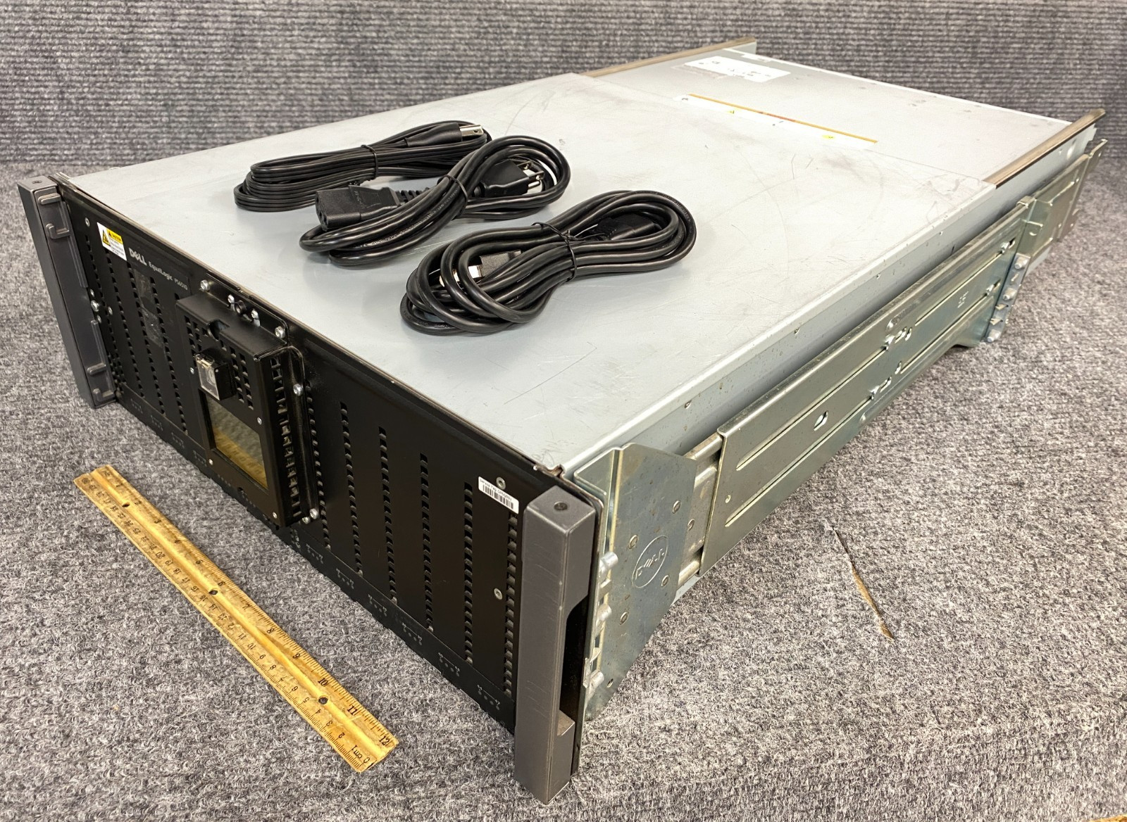 Dell EqualLogic PS6510 (E02J) Storage Array, No Storage 2x Modules 3x PSU +Cords