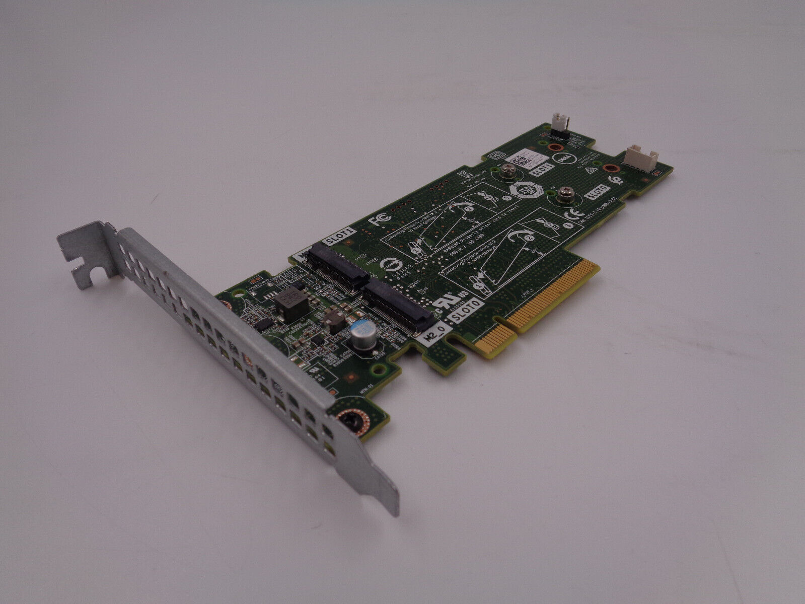 Dell BOSS 2x M.2 SSD PCIe Network Adapter P/N: 0M7W47 Tested Working