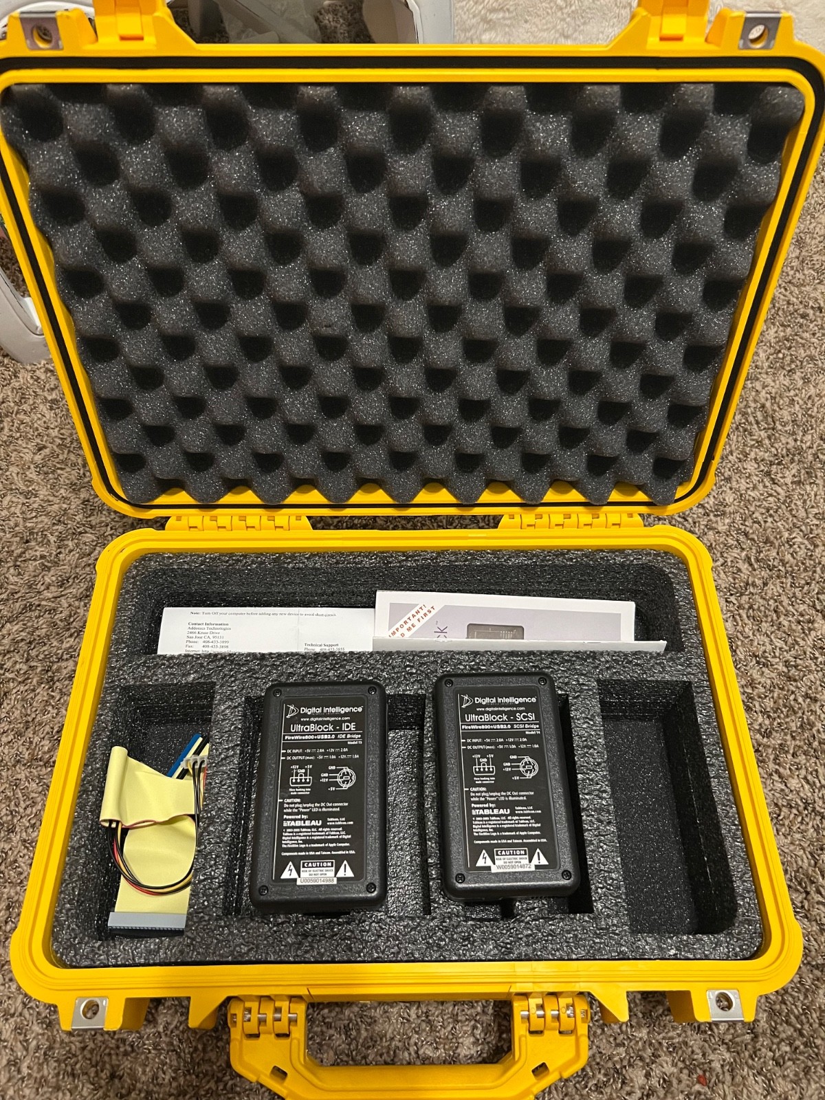 Tableau Digital Intelligence UltraBlock, IDE and SCSI Bridge Includes Hardcase