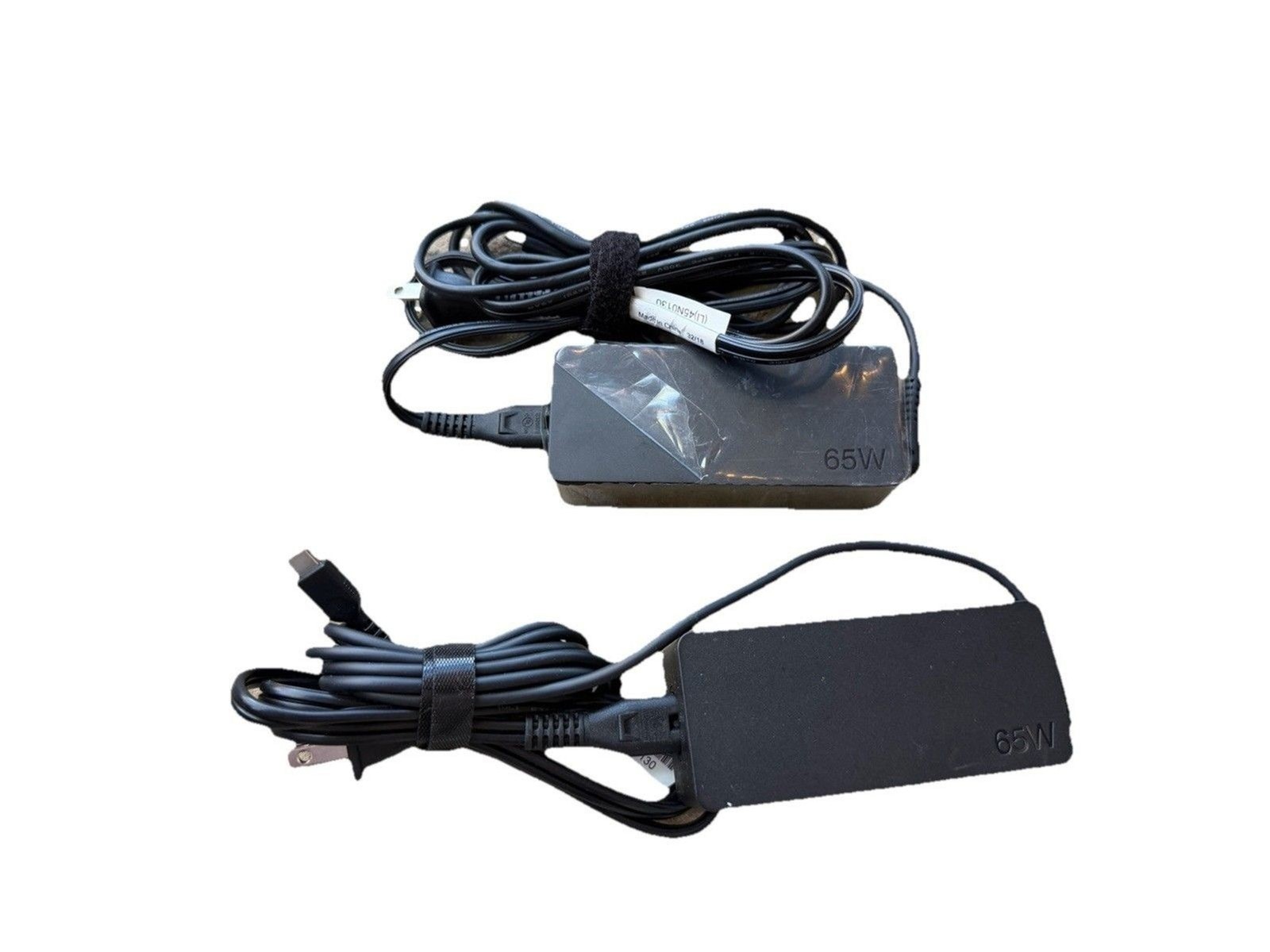 Lenovo ADLX65YCC2D ADLX65YCC2A 65W USB-C Laptop Charger OEM 2-Pack