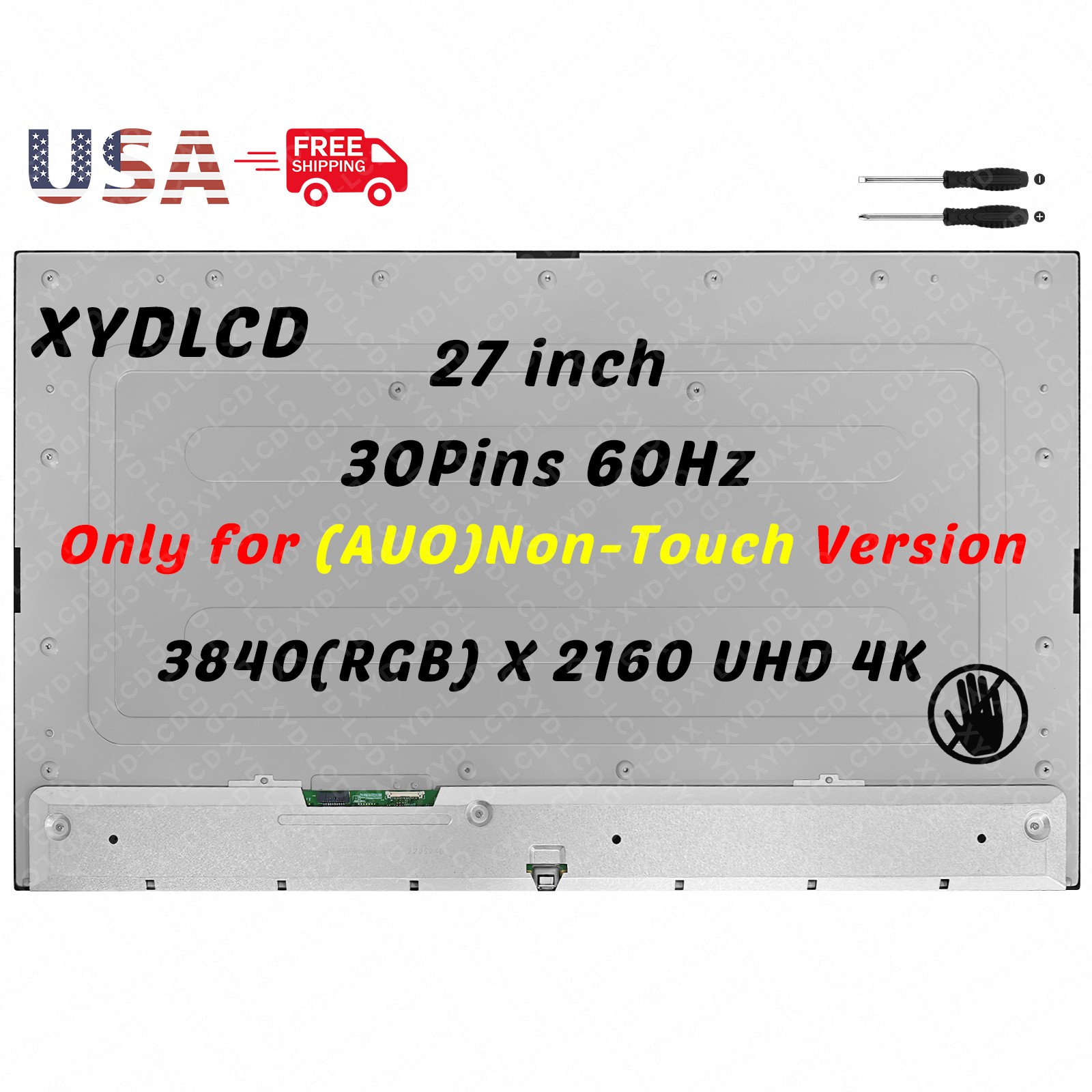 27in P08182-005 for HP OmniStudio X 27-CS1010NF AIO LCD Non-Touch Screen UHD 4K
