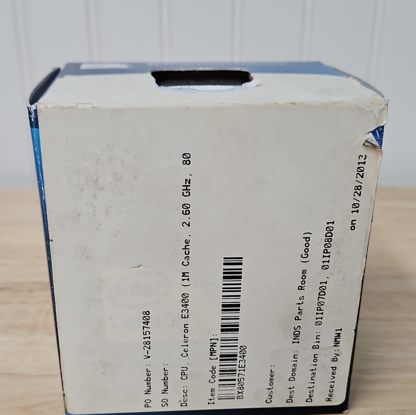 Intel Celeron E3400 BX80571E3400 Dual-Core 2.60GHz 1MB 800MHz LGA775 CPU