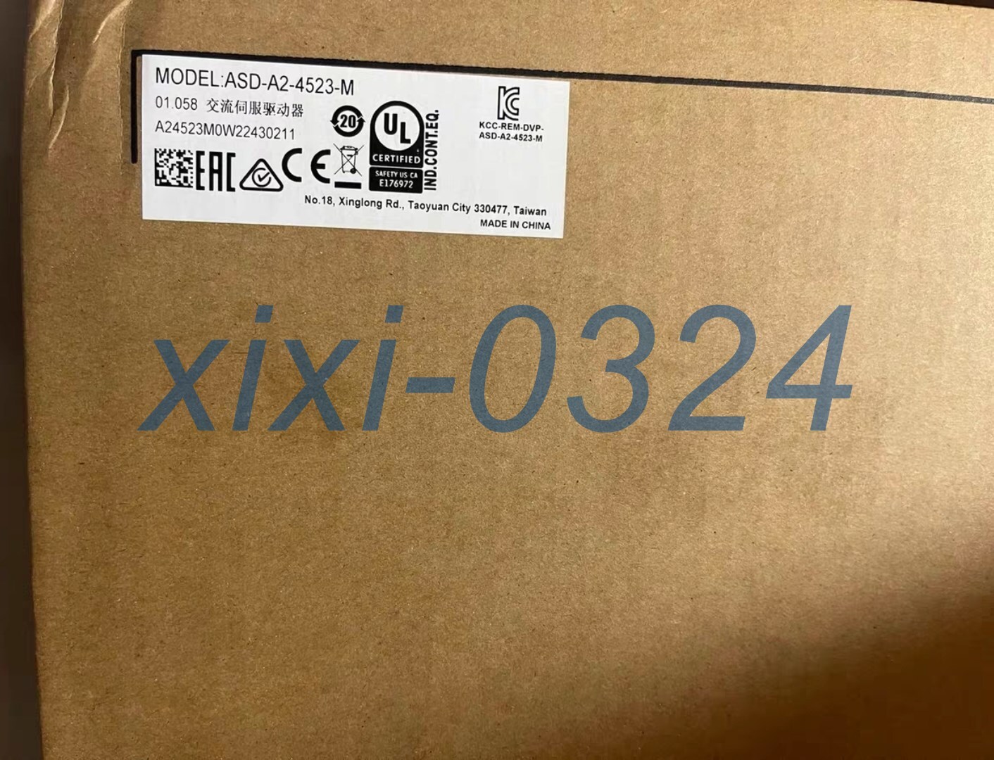 1pcs NEW  Delta   ASD-A2-4523-M   Servo driver  Via DHL or FedEX