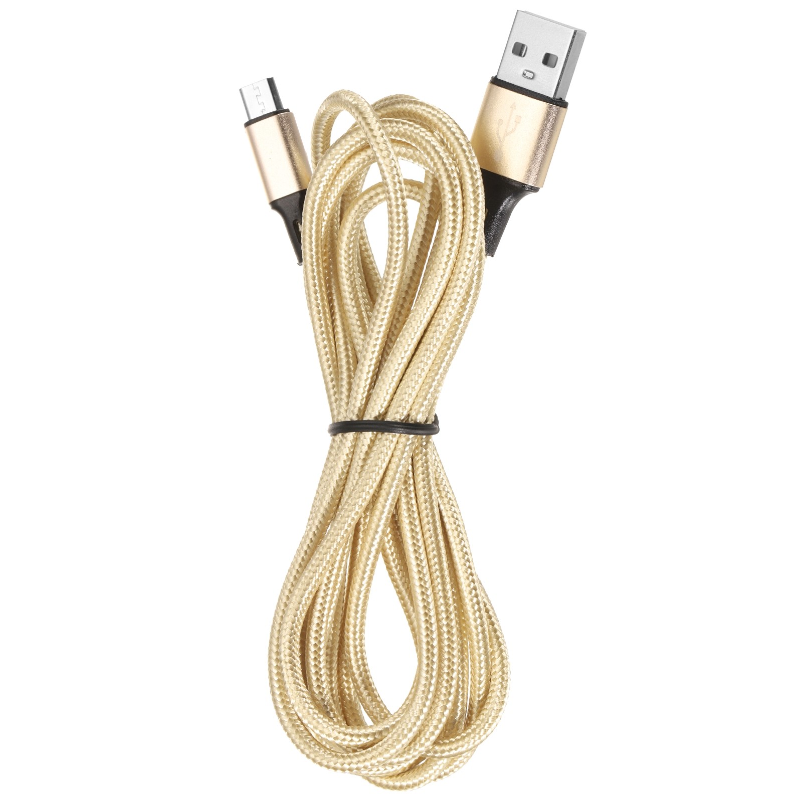 Controller Charger Cable, 6Ft USB A to Micro USB Fast Charging Cable, Gold
