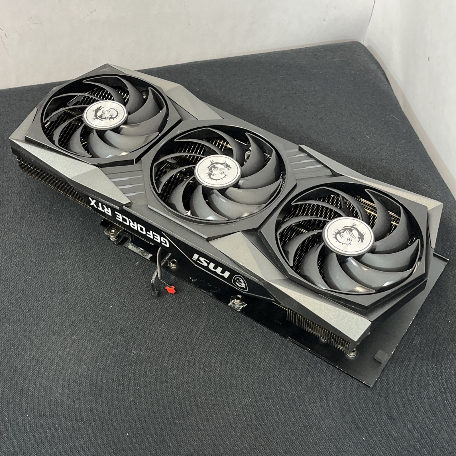 MSI GeForce RTX 3080 Ti GAMING X TRIO 12G GPU Heatsink/Fans (without PCB board)