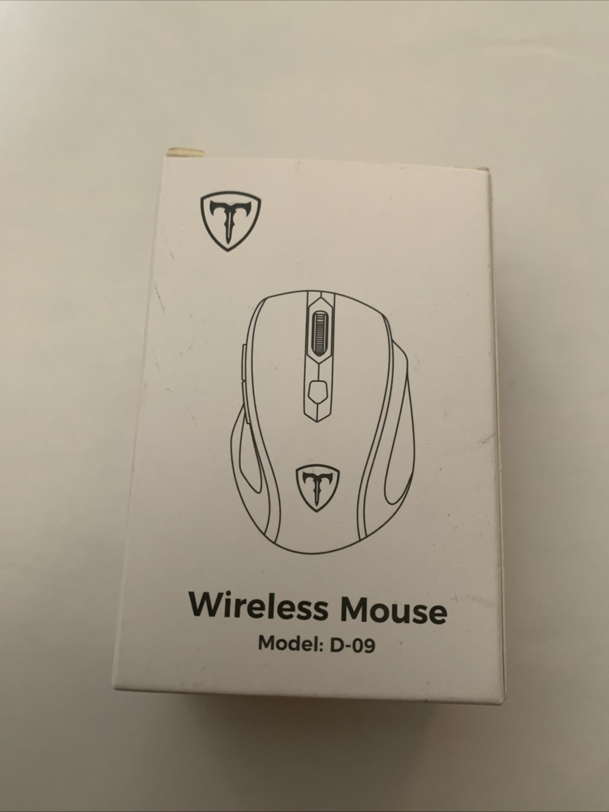 Eastern Times Technology Wireless Optical Mouse Model D-09 Black New w/Battery