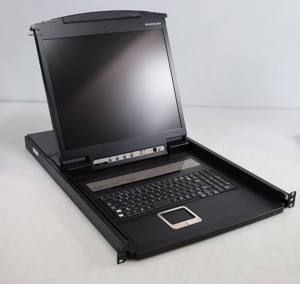 IOGEAR's GCL1908  8-Port 19" LCD KVM Console  Drawer