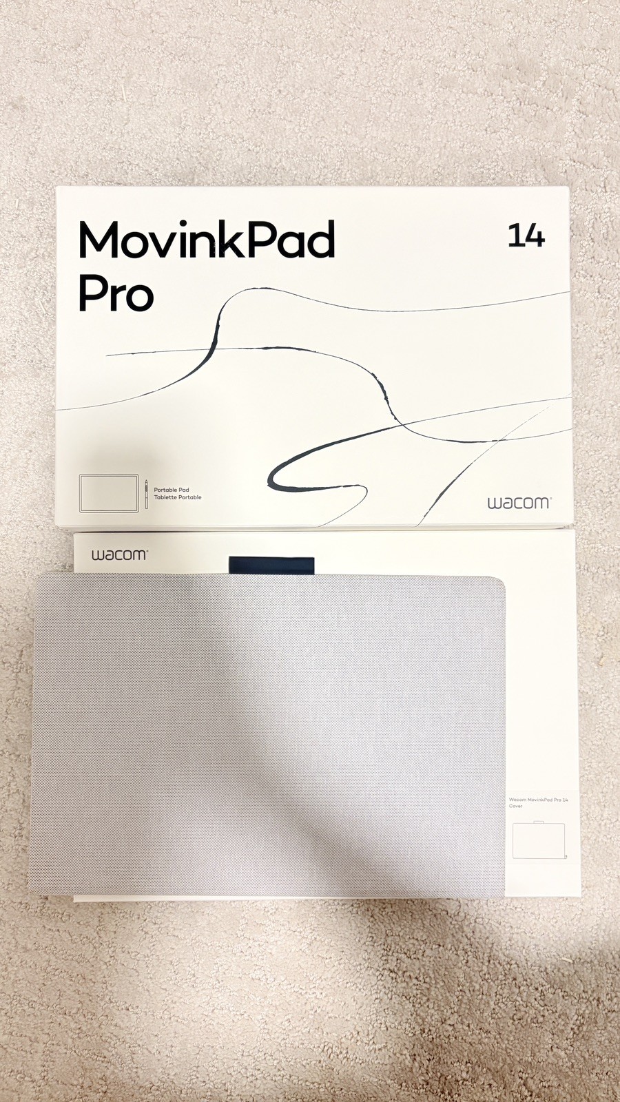 Wacom MovinkPad Pro 14 Graphics Drawing Tablet w/ Original Protection Cover