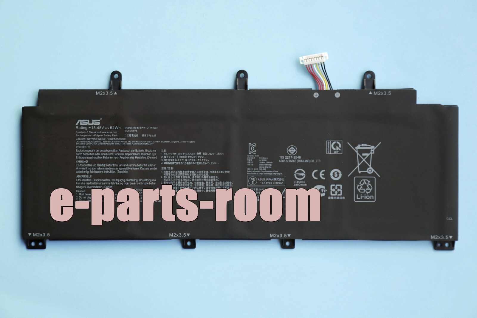 NEW Genuine C41N2009 OEM Battery for ASUS ROG FLOWX13 GV301QH GV301QE GV301Q