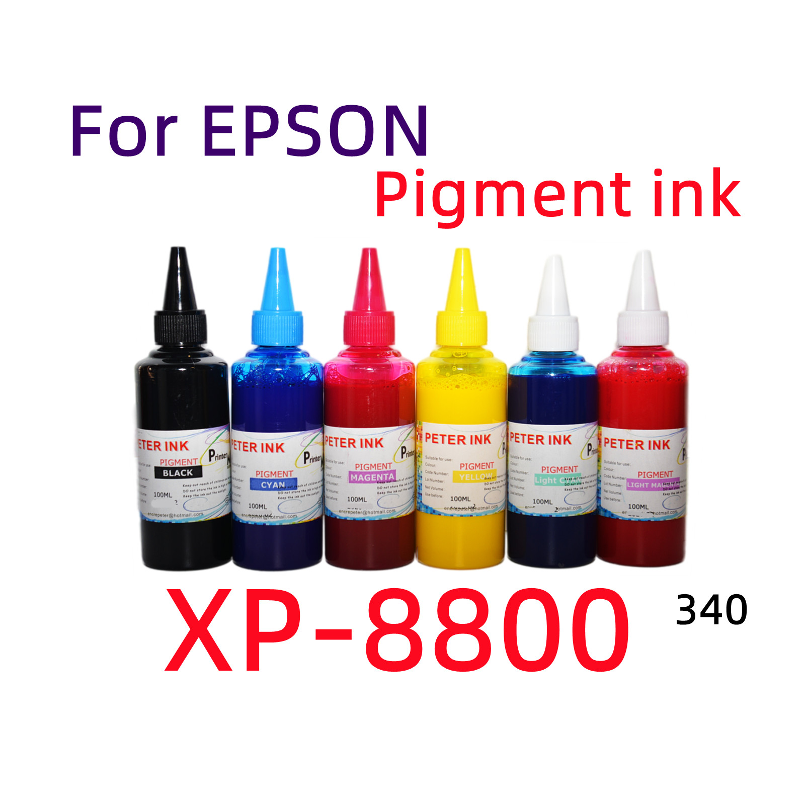 Premium Pigment ink for XP 8800 XP-8800 printer T340XL T340 340  ink cartridge