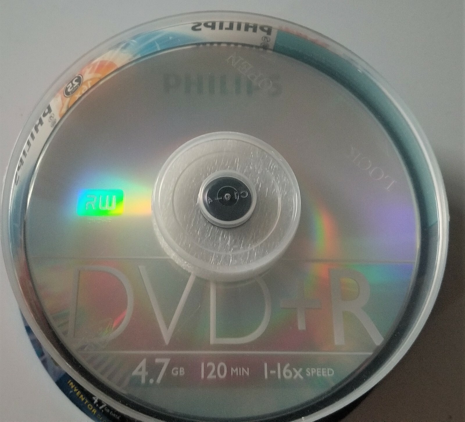 Brand NEW 25-Pk Philips 16X Logo DVD DVDR Blank Disc 4.7GB Cake Box