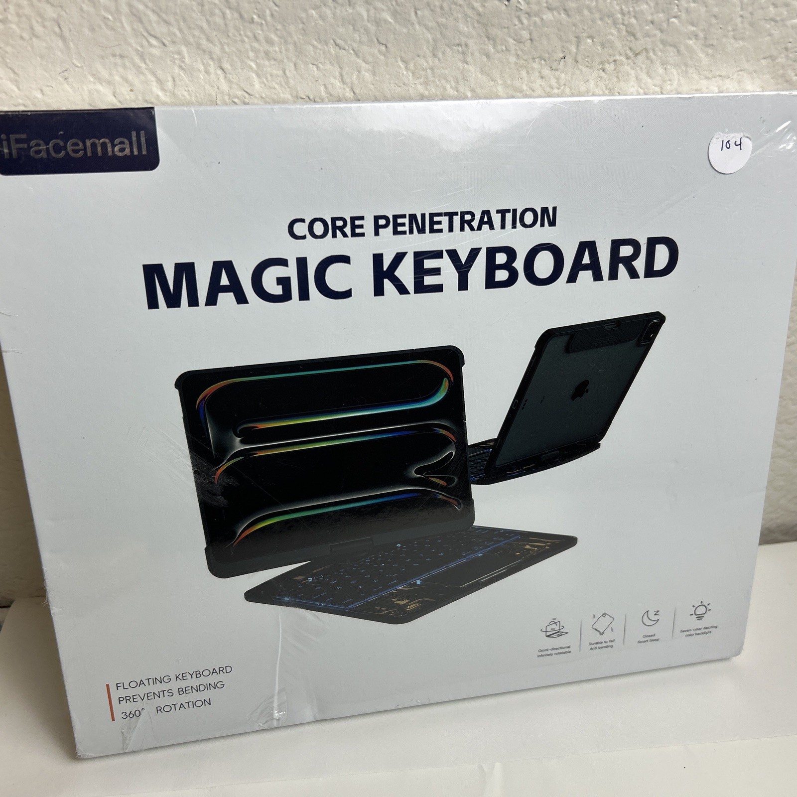 iFacemall Core Penetration Magic Keyboard Ipad Pro 13” 2024 Black (e2)
