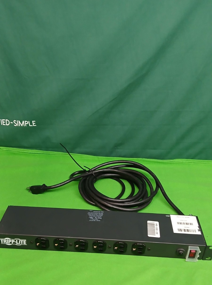 Tripp Lite RS-0615-F Rackmount Power Strip 6 Outlet 15 Amp