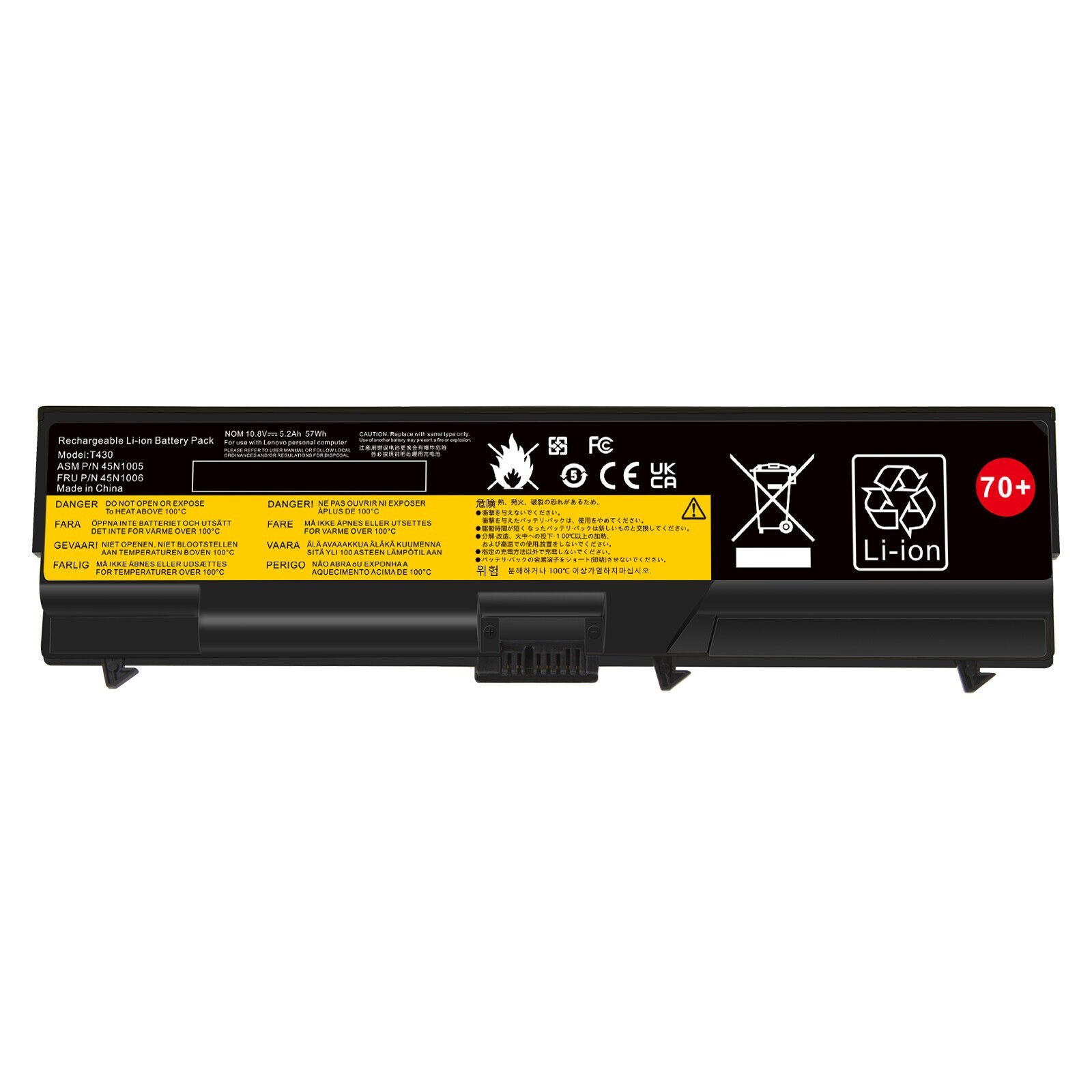 Replace Battery For Lenovo ThinkPad T430 45N1004 W530 L530 45N1001 57Y4186 70+