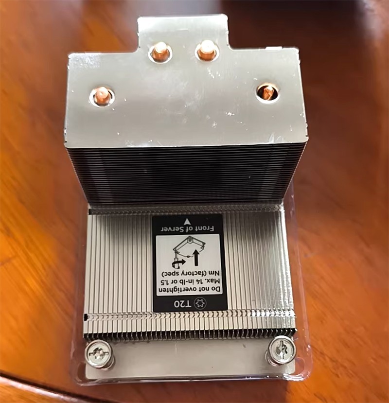 New For HPE DL38X G10 Plus High Performance Heatsink P22547-001
