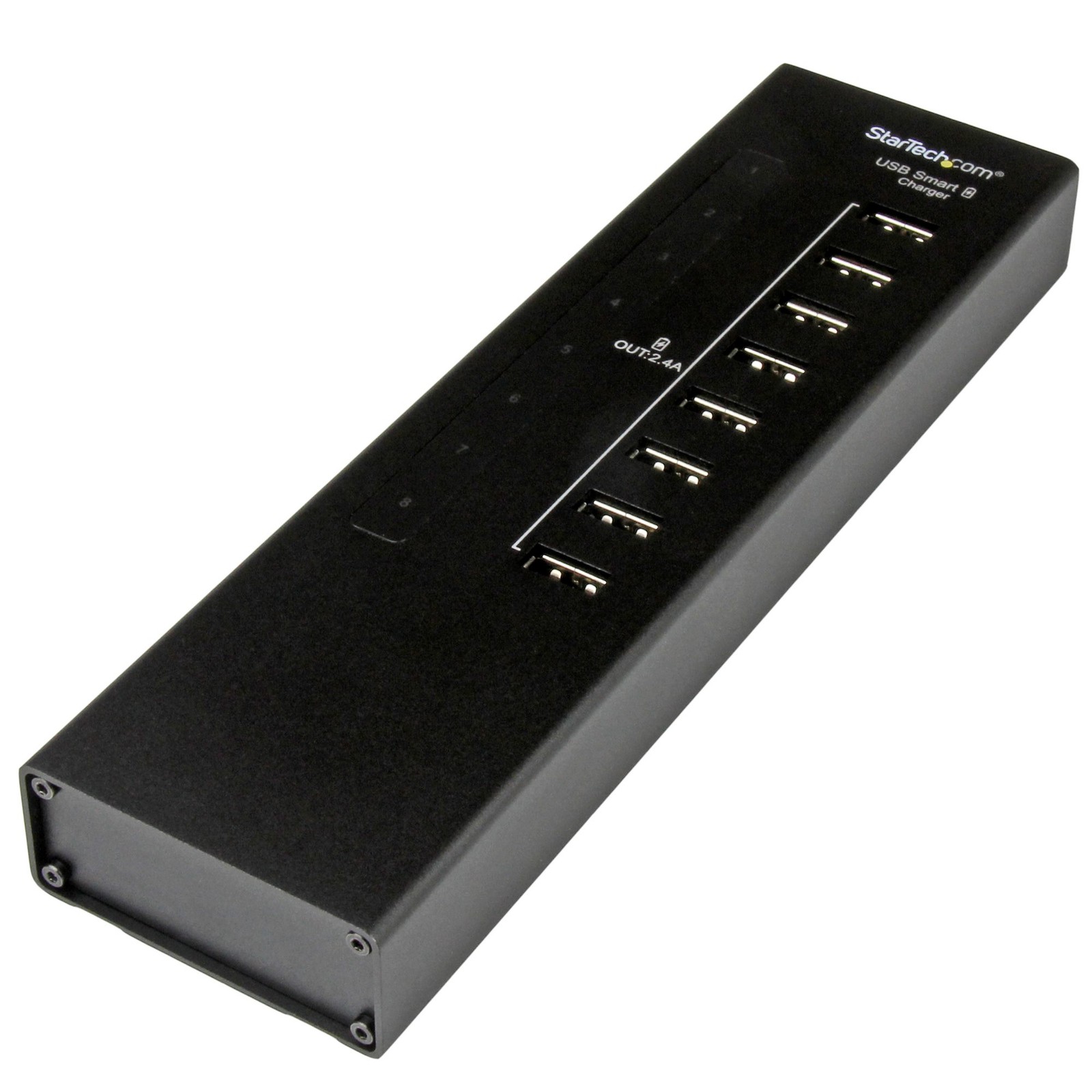 Startech ST8CU824 8-Port Charging Station for USB Devices - 96W/19.2A