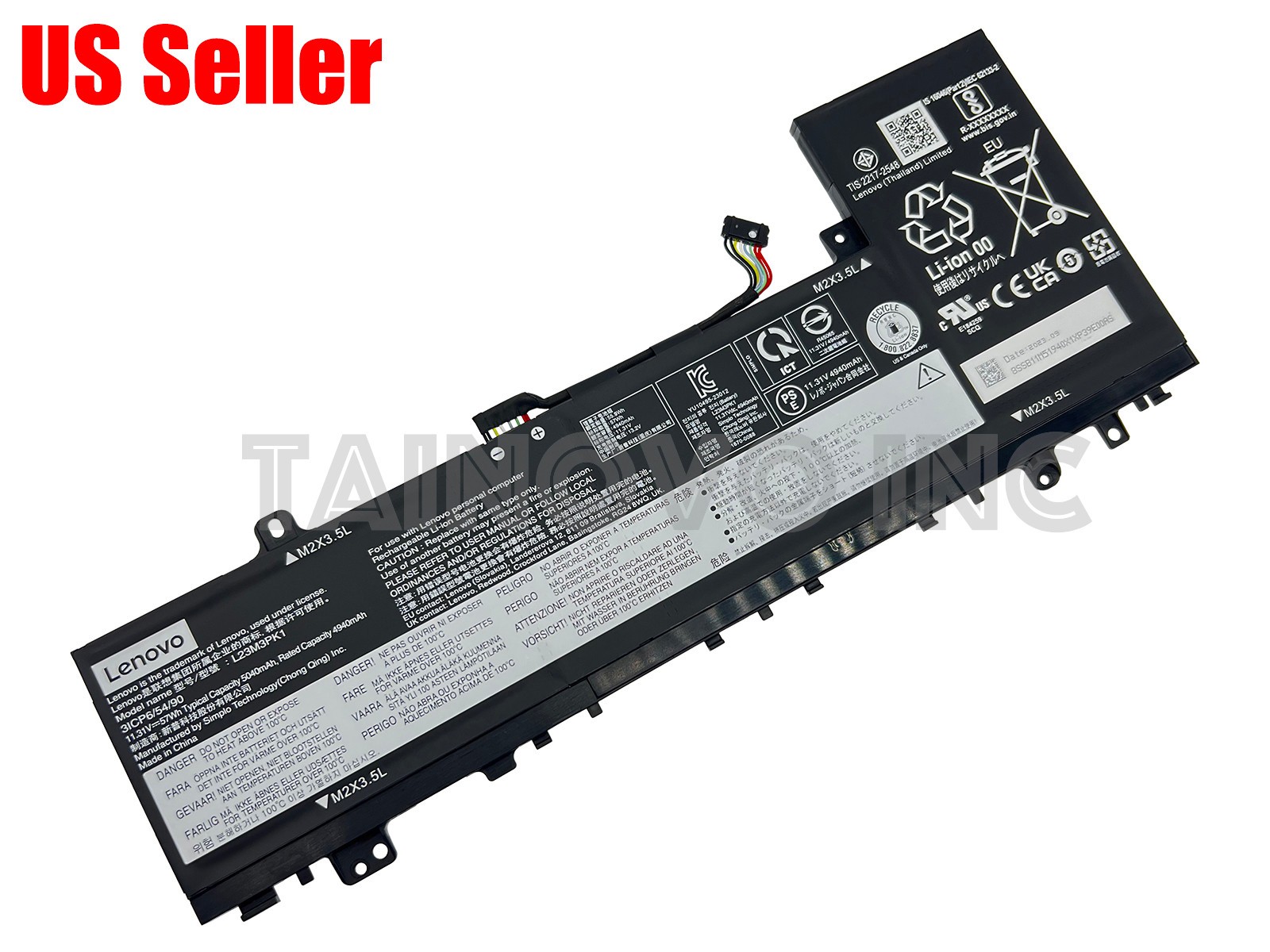 New Genuine L23M3PK1 Battery for Lenovo  IdeaPad Slim 5-14AHP9 L23B3PK1 L23D3PK1