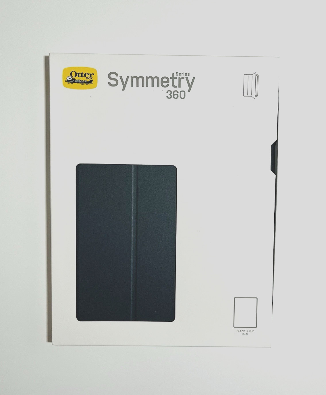Otter Box Symmetry 360 Series iPad Air 13 Inch (M2) Gray Clear Slim