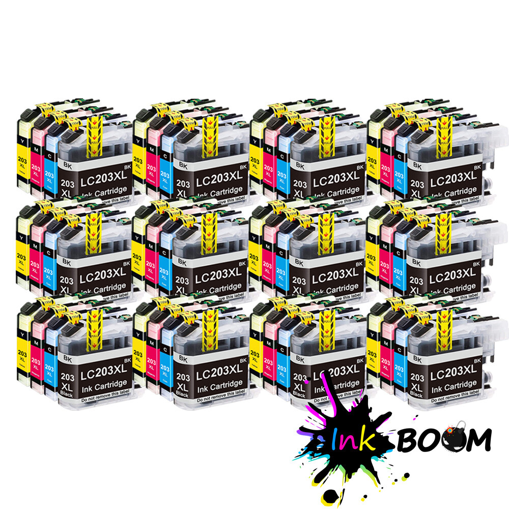 48 Ink Cartridge fits Brother LC203 MFC-J4620DW J460DW J5720DW J5620DW J680DW