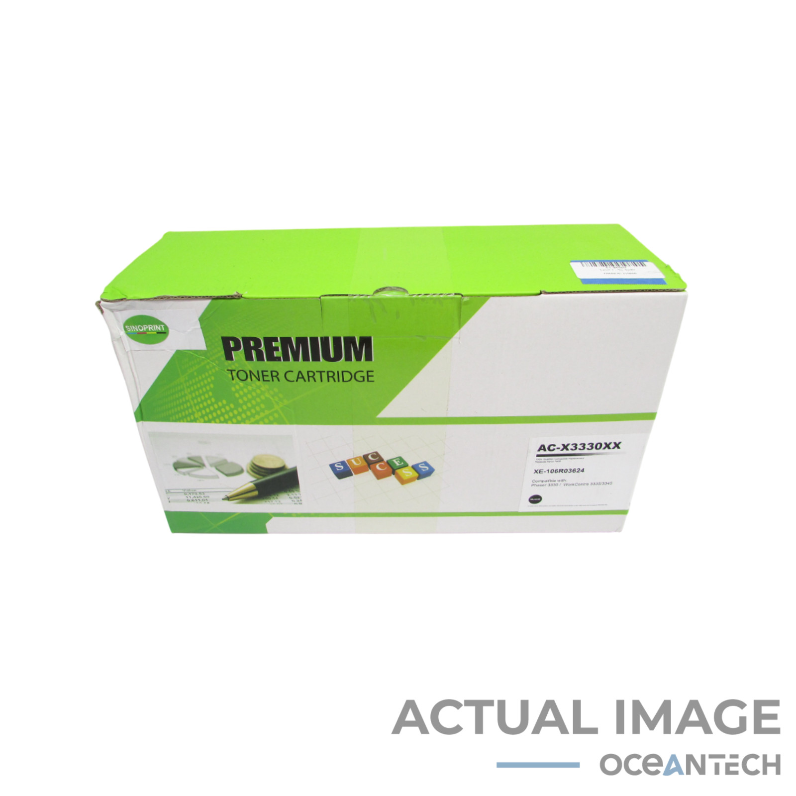 New Premium Phaser WorkCentre Toner Cartridge AC-X3330XX (Black)