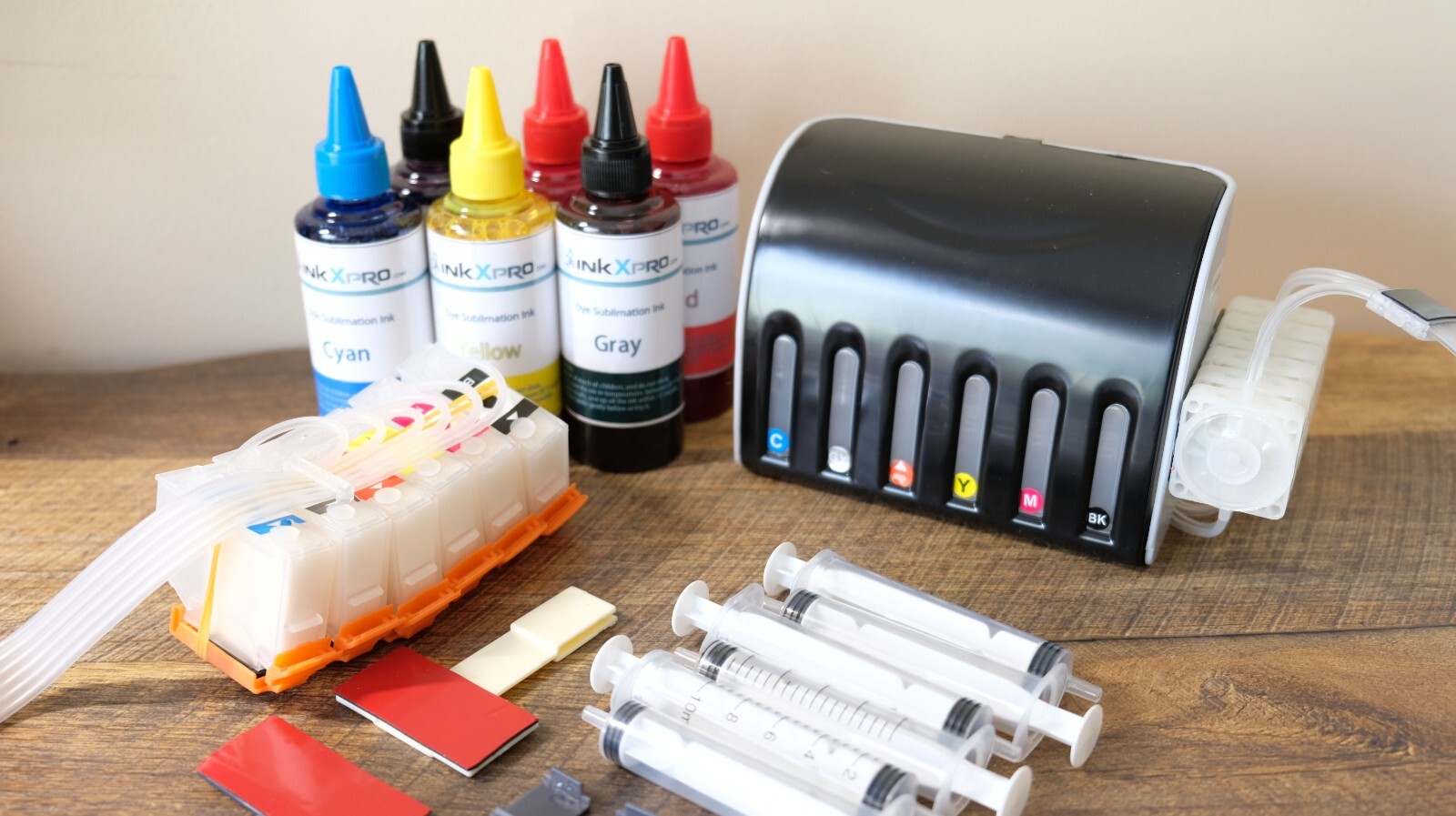 INKXPRO 312 314XL Sublimation ink CISS (No Chip) with Dampers for EPSON XP-15000