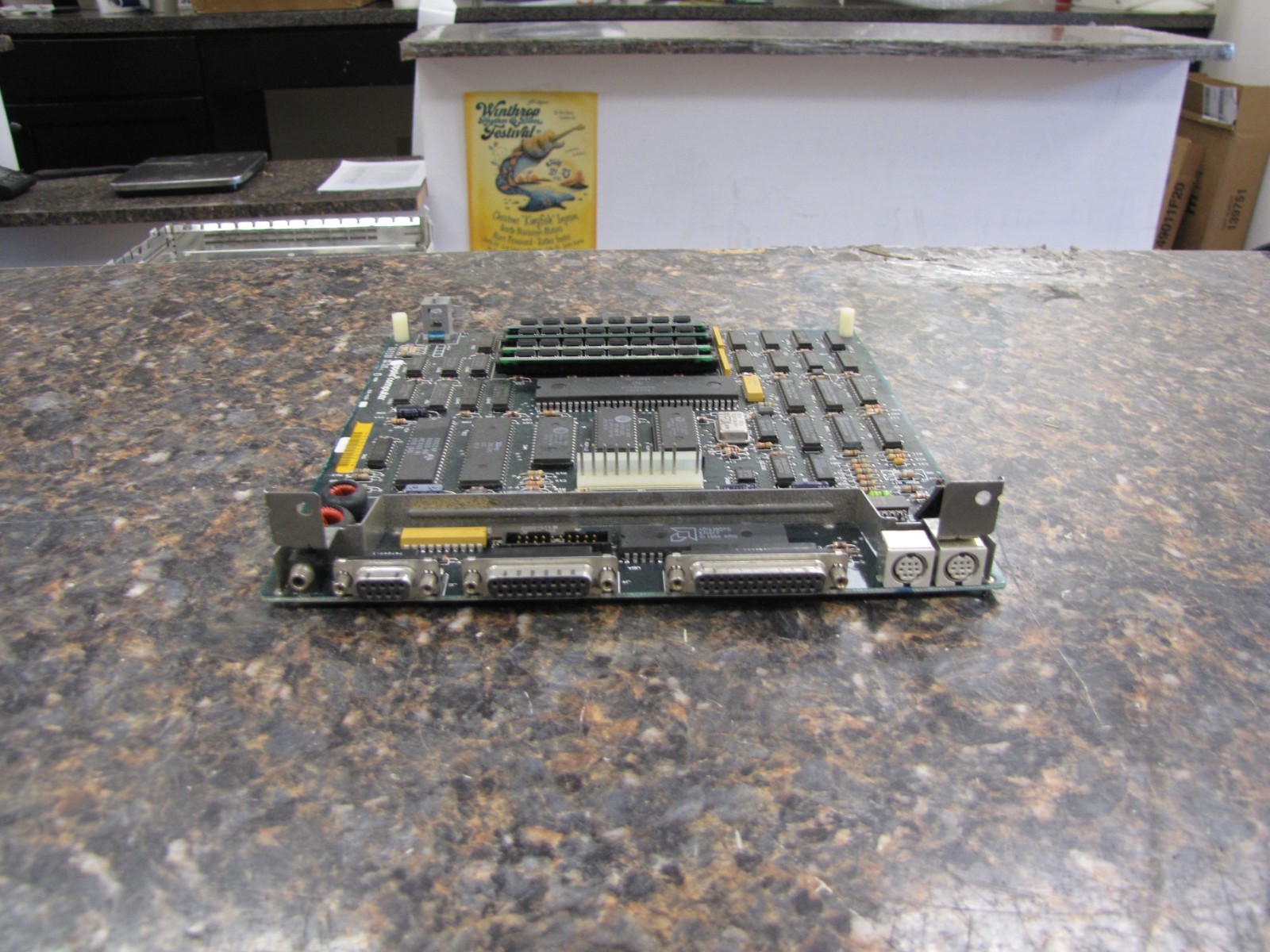Vintage 1986 Apple Macintosh Mac Plus 820-0174-C Logic Board Motherboard - QTY