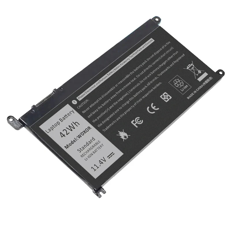 Replacement Laptop Battery 42Wh WDXOR For DELL Inspiron/ Latitude/ Vostro