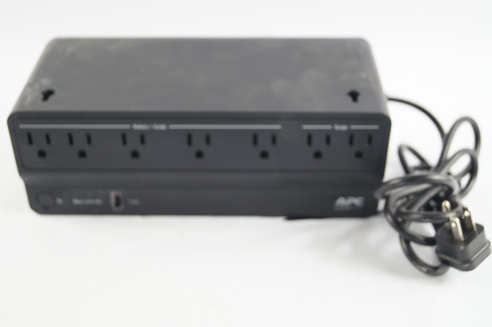 APC Back-UPS 650 BN650M1 Battery Backup Surge Protector No Battery WORKS B351