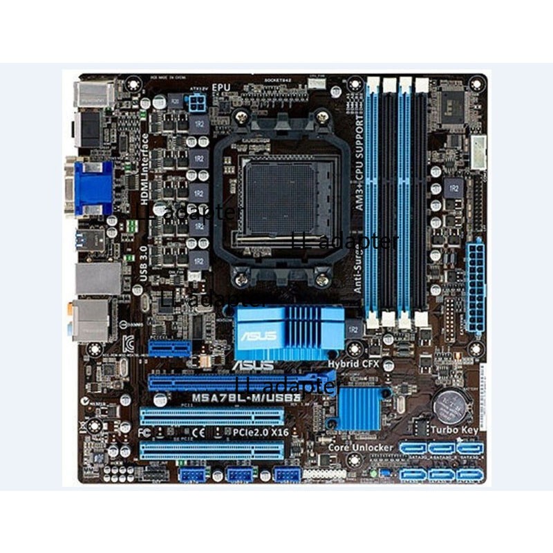 For Asus M5A78L-M/USB3 Motherboard DDR3/AM3/AM3+ TESTED