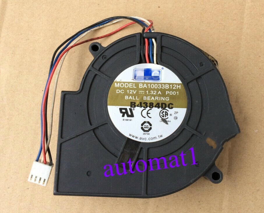 For AVC BA10033B12H 12V 1.32A 3pin 97*97*33mm