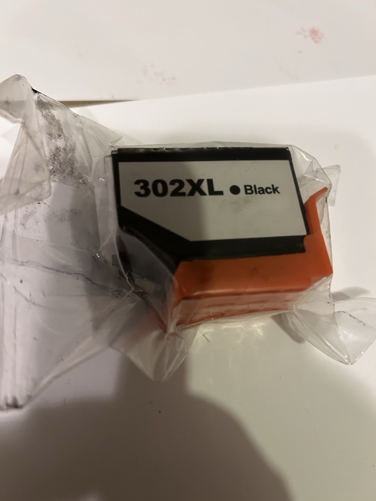 New 302XL Black High Yield Ink Cartridge No Box Expiration Unknown