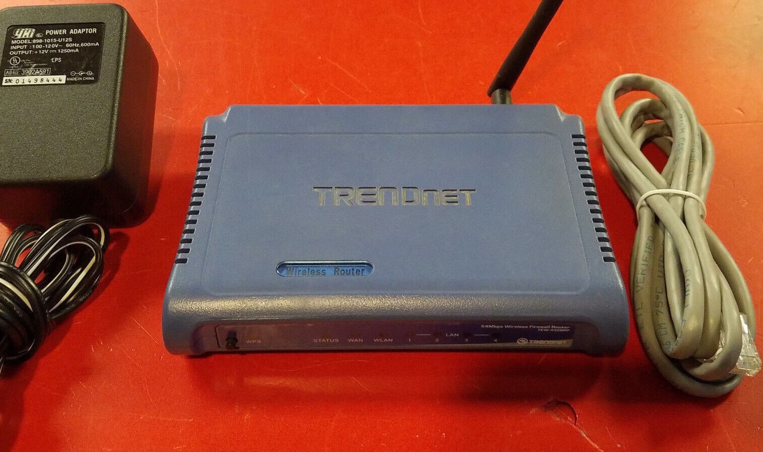 ⭐️⭐️⭐️⭐️⭐️ TRENDnet Wireless G Router TEW-432BRP