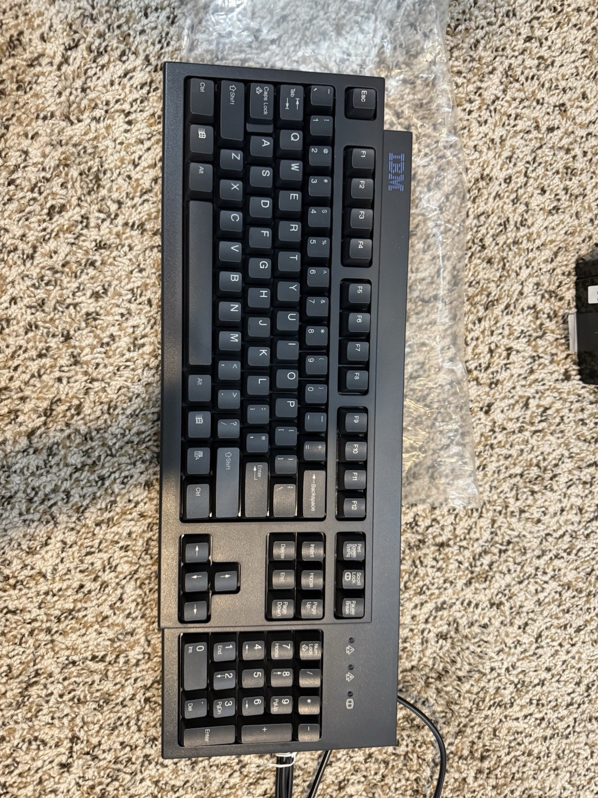 Vintage IBM Wired Keyboard KB-9910 Open Box Never Used