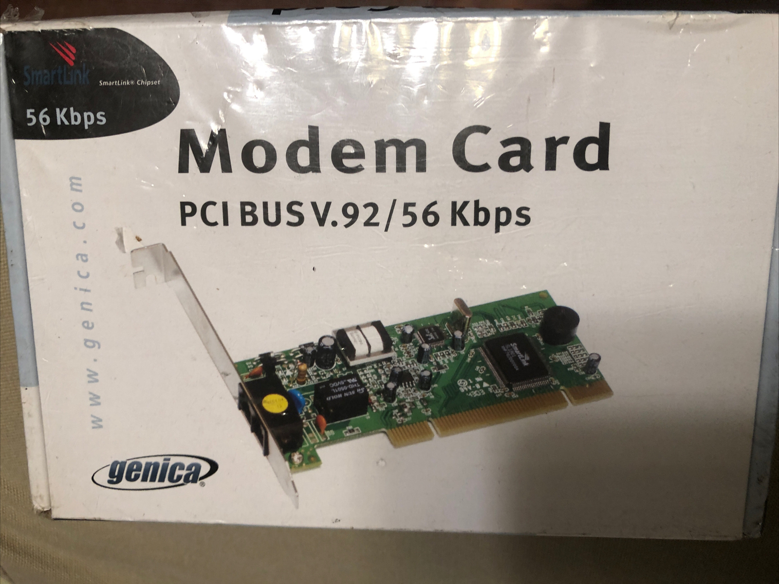 Genica 56K V.92  PCI DATA/FAX MODEM CARD A-1801 NEW IN BOX